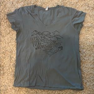 “Let’s Go Everywhere” Tee - size L